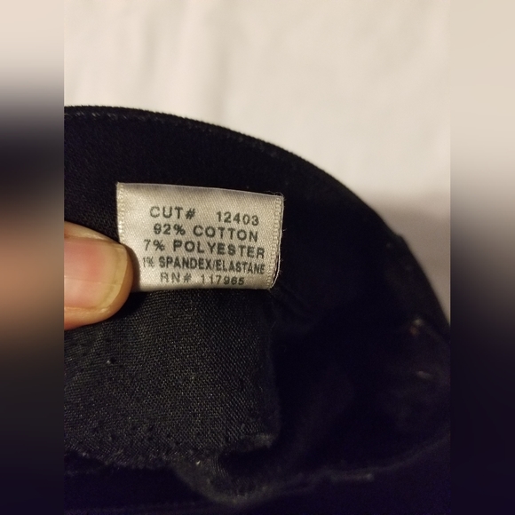 J Brand Jeans Black Skinny Leg Size 26 Color Black - Picture 8 of 9